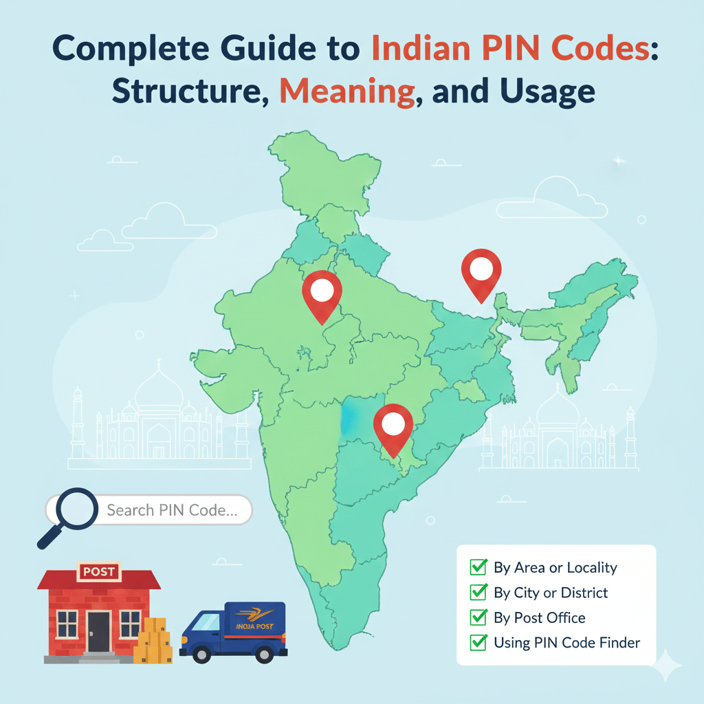 Guide to Indian Pin Codes