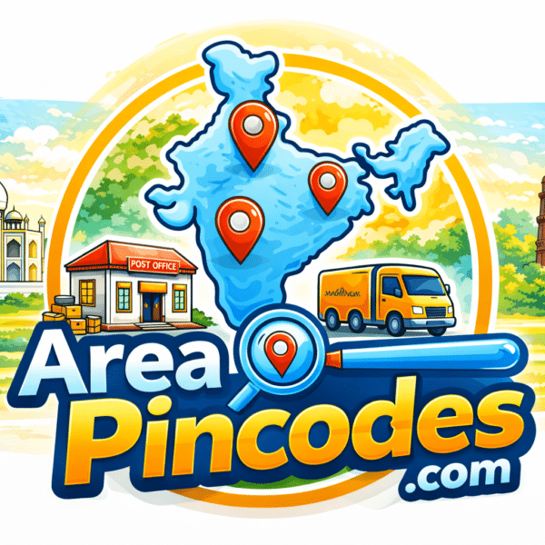 Pin code of my location in India shown on map with AreaPincodes.com postal search