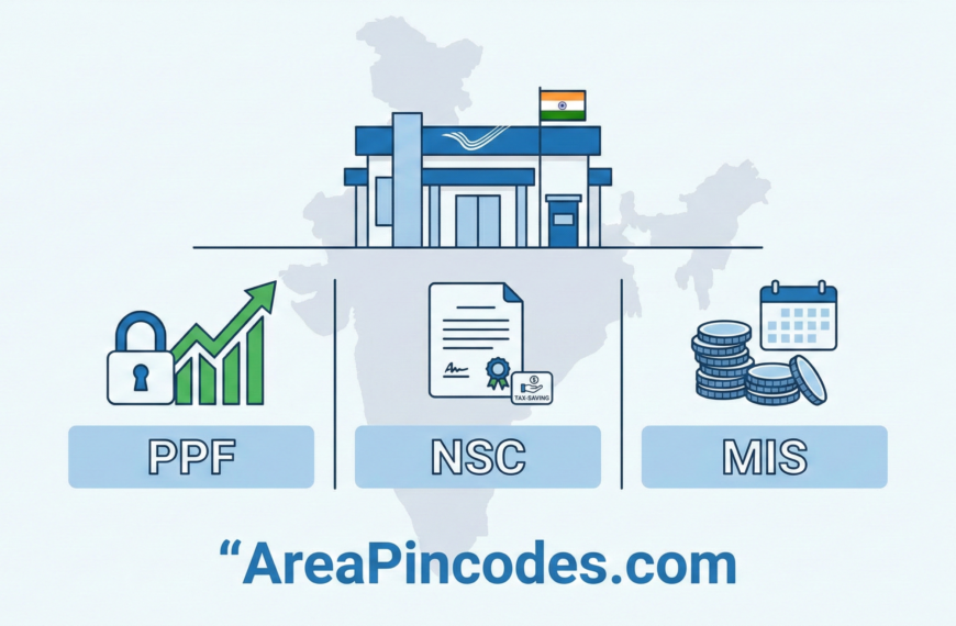 PPF vs NSC vs MIS comparison of post office savings schemes in India – AreaPincodes.com